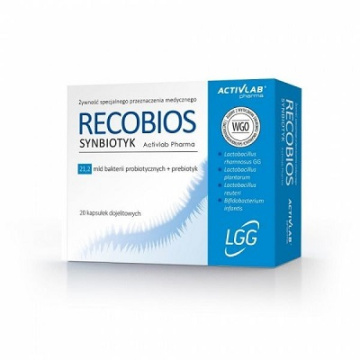 Activlab Pharma, Recobios Synbiotyk, 20 kapsułek
