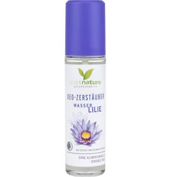 Cosnature naturalny dezodorant w sprayu z lilią wodną, 75 ml