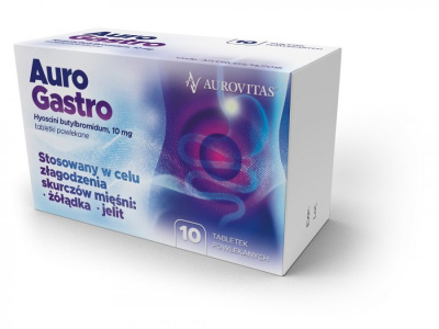 AuroGastro 10 mg, 10 tabletek