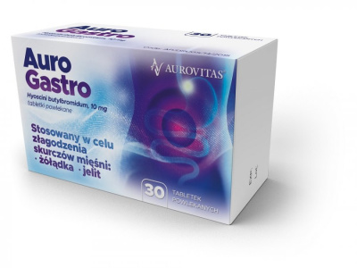 AuroGastro 10 mg, 30 tabletek