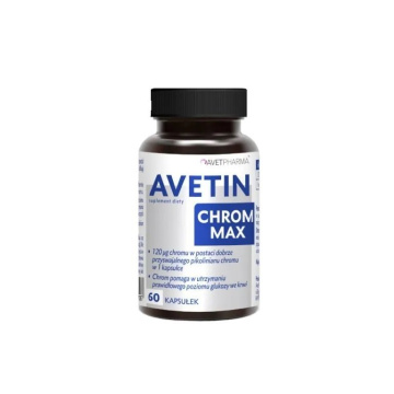 Avetin Chrom Max, 60 kapsułek (Avet Pharma)