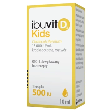 Ibuvit D3 Kids, krople doustne, 10 ml