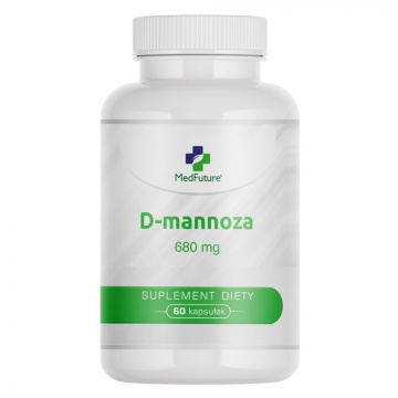 D-mannoza 680 mg, 60 kapsułek (Medfuture)