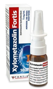Xylometazolin Fortis 1 mg/ml, aerozol do nosa, 10 ml