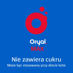 Oryal Max, 15 tabletek musujących o smaku malinowym