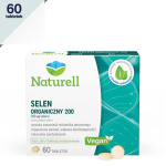 Naturell Selen organiczny 200, 60 tabletek