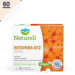 Naturell Witamina B12, 60 tabletek do ssania