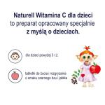 Naturell Witamina C dla dzieci, 60 tabletek do rozgryzania