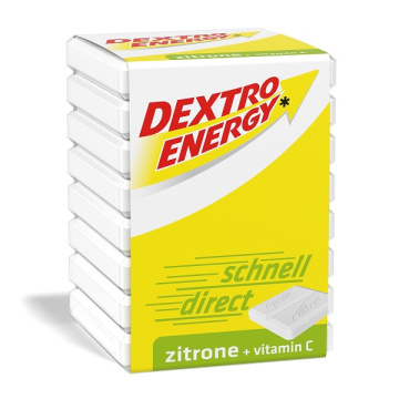 Dextro Energy Cytryna, 8 pastylek do ssania