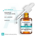 Pharmaceris A Sensilix Duo  Koncentrat z witaminą A i  E Wygładzająco - regenerujący, 30 ml