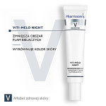 Pharmaceris V - Viti Melo Night repigmentacyjny krem zmniejszający obszar plam bielaczych do twarzy i ciała na noc, 40 ml