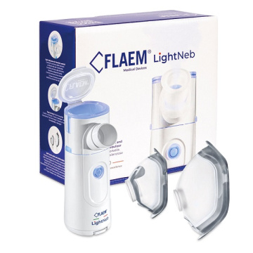 Flaem LightNeb New Mesh, inhalator membranowo-siateczkowy, przenośny, 1 sztuka