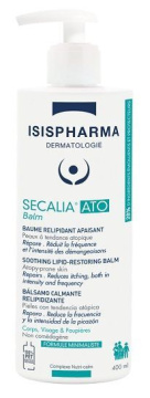 IsisPharma Secalia ATO, balsam kojąco-natłuszczający, skóra sucha i atopowa, od urodzenia, 400 ml