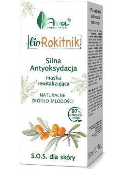 Ava Bio Rokitnik, maska rewitalizująca Silna Antyoksydacja, 50 ml
