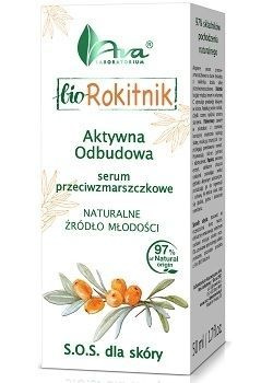 Ava Bio Rokitnik, serum przeciwzmarszczkowe Aktywna Odbudowa, 50 ml