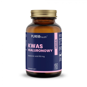 Pureo Health Kwas Hialuronowy, 60 kapsułek