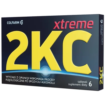 2 KC XTREME, 6 tabletek