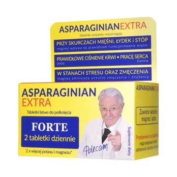 Asparaginian Extra, 50 tabletek