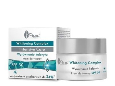 Ava Whitening Complex Intensive Care Wyrównanie kolorytu - krem do twarzy na dzień, 50 ml