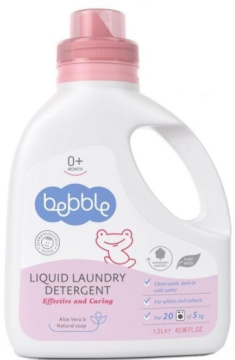 Bebble, płyn do prania dla dzieci, od urodzenia, 1300 ml