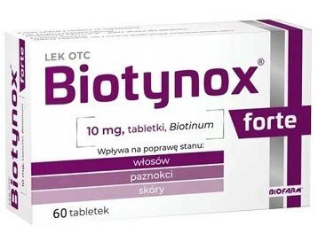 Biotynox forte 10 mg, 60 tabletek