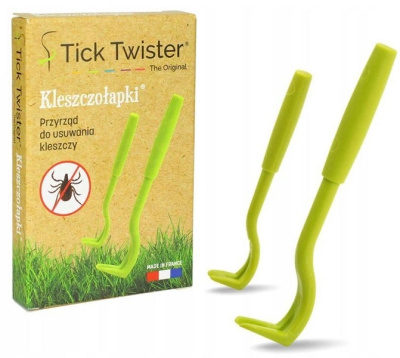 Tick Twister Kleszczołapki, haczyki do usuwania kleszczy, 2 sztuki