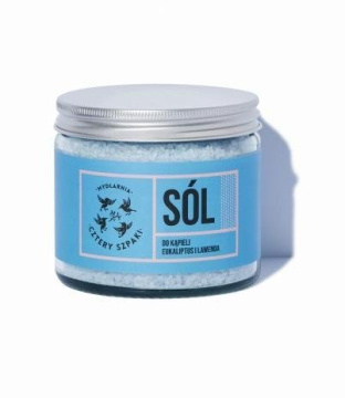 Cztery Szpaki sól do kąpieli Eukaliptus i Lawenda, 320 g