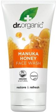 Dr. Organic, płyn do mycia twarzy, miód Manuka, 150 ml