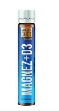 Triggy vitamin Shot Magnez+ D3, smak poziomkowy, 25 ml