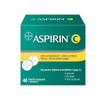 Aspirin BAYER C, 40 tabletek musujących