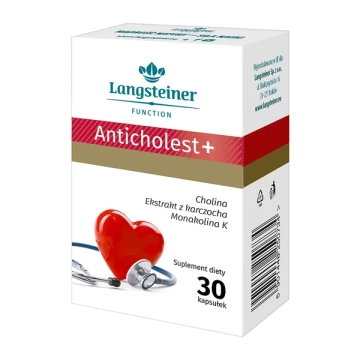 Anticholest+,  30 kapsułek