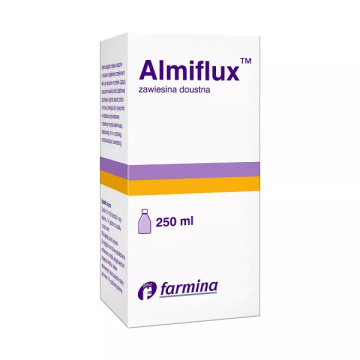 Almiflux, zawiesina doustna, 250 ml