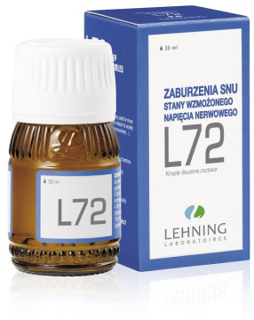Lehning L72, krople doustne, 30 ml