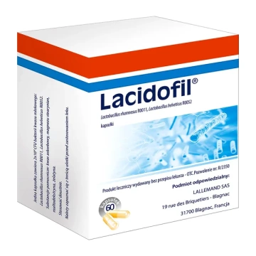 Lacidofil, 60 kapsułek