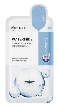Mediheal, Watermide, głęboko nawilżająca maska w płachcie, z wodą morską, 24 ml