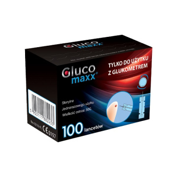 Lancety do nakłuwaczy Glucomaxx, 100 sztuk