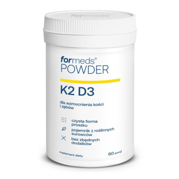 ForMeds Powder, K2 D3, 60 porcji