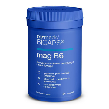 ForMeds Bicaps Mag B6, 60 kapsułek