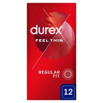 Durex, prezerwatywy lateksowe Feel Thin, 12 sztuk