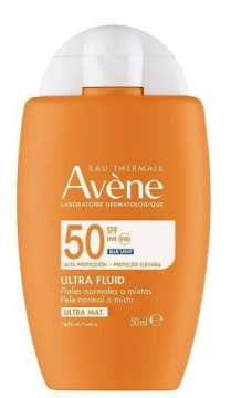Avene Sun, Ultra Fluid SPF50, 50 ml