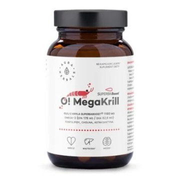 Aura Herbals O! MegaKrill 1180 mg, 60 kapsułek