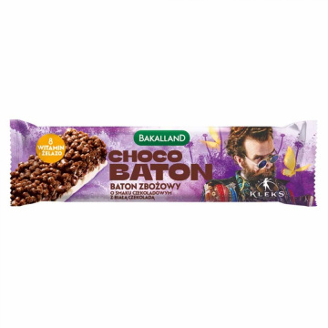 Bakalland Choco Baton zbożowy Kleks 25 g (Czekoladowy)