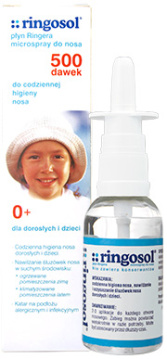 Ringosol Microspray do nosa 50 ml (500 dawek)