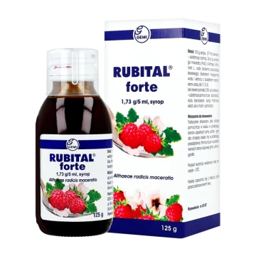 Rubital Forte syrop 125 g