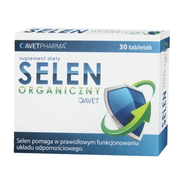 Avet Pharma, Selen organiczny, 30 tabletek