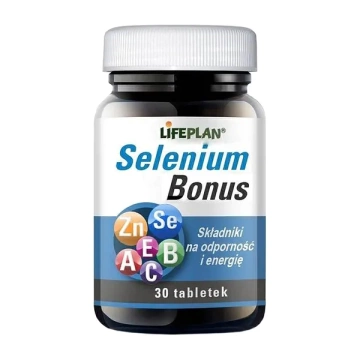 Lifeplan, Selenium Bonus, 30 tabletek