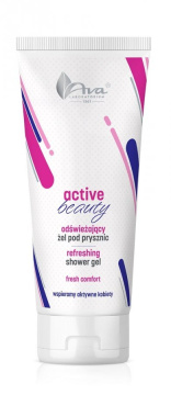 Ava Active Beauty, odświeżający żel pod prysznic, 200 ml