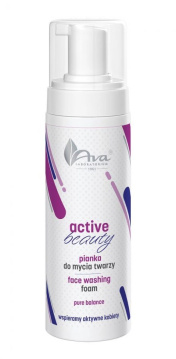 Ava Active Beauty, pianka do mycia twarzy, 150 ml