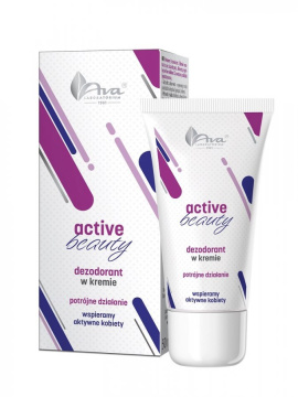 Ava Active Beauty, dezodorant w kremie, 50 ml