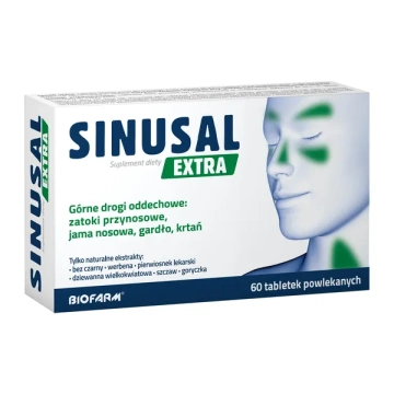 Sinusal Extra, 60 tabletek powlekanych